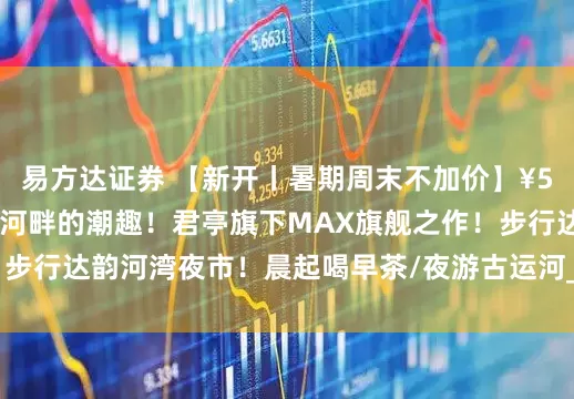 易方达证券 【新开丨暑期周末不加价】¥599起/2晚--扬州运河畔的潮趣！君亭旗下MAX旗舰之作！步行达韵河湾夜市！晨起喝早茶/夜游古运河_客房_大床_东关街